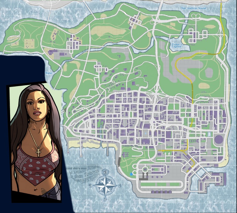 San Andreas: север и восток